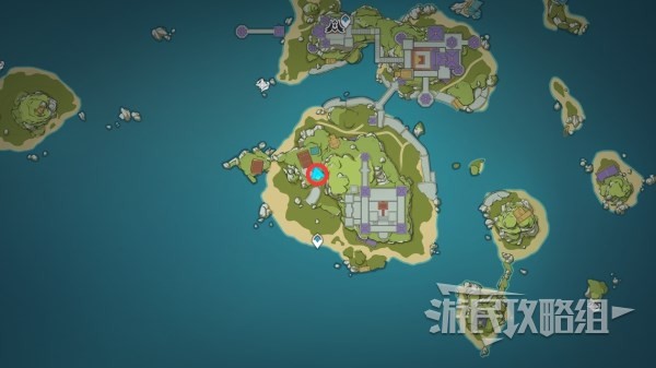 《原神》双双岛鸦密欧朱丽夜宝箱位置及解谜 2.8双双岛罗密欧在哪