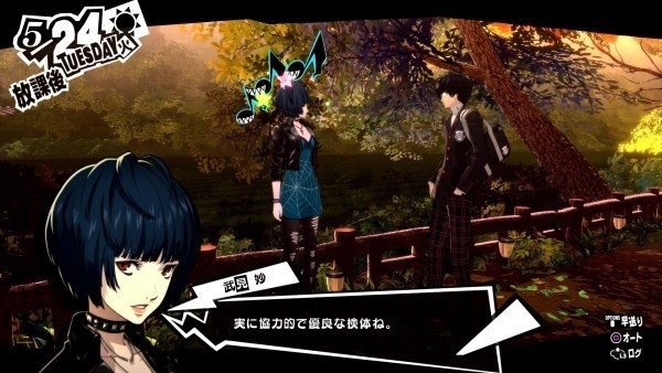 《女神异闻录5皇家版》女角色恋爱特殊对话合集