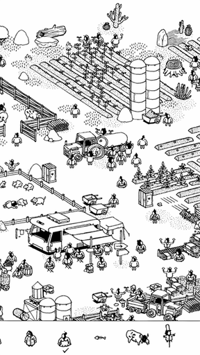 寻找隐藏的小人(HiddenFolks)1