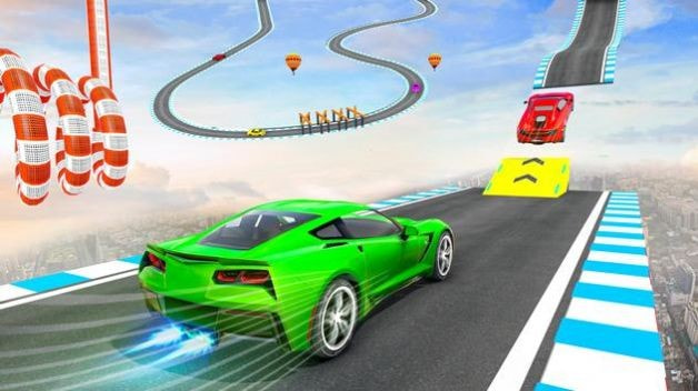 危险天空超跑特技(Stock Car Stunt Car Games)1