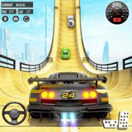 危险天空超跑特技(Stock Car Stunt Car Games)_logo