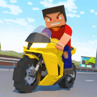 摩托积木驾驶(Blocky Bike Rider Moto Racing)2023免费版