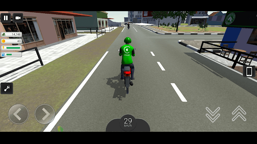 在线外卖员模拟器(Ojek Online The Game)0