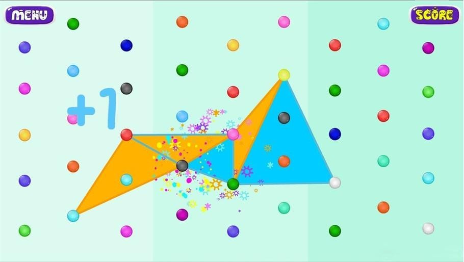 三角形线点中文版(Triangle Line Dot)1