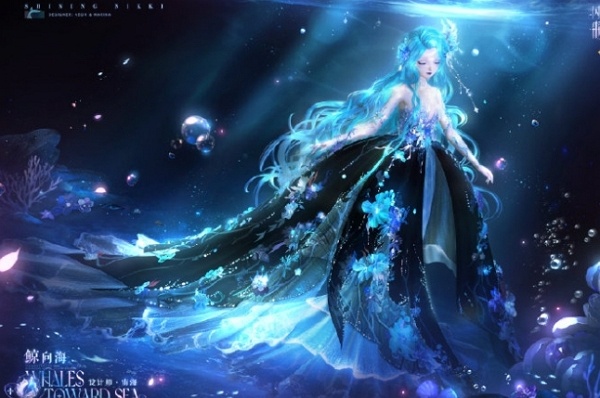 闪耀暖暖五周年限定鲸落套装什么样 闪耀暖暖五周年限定服装鲸落图片